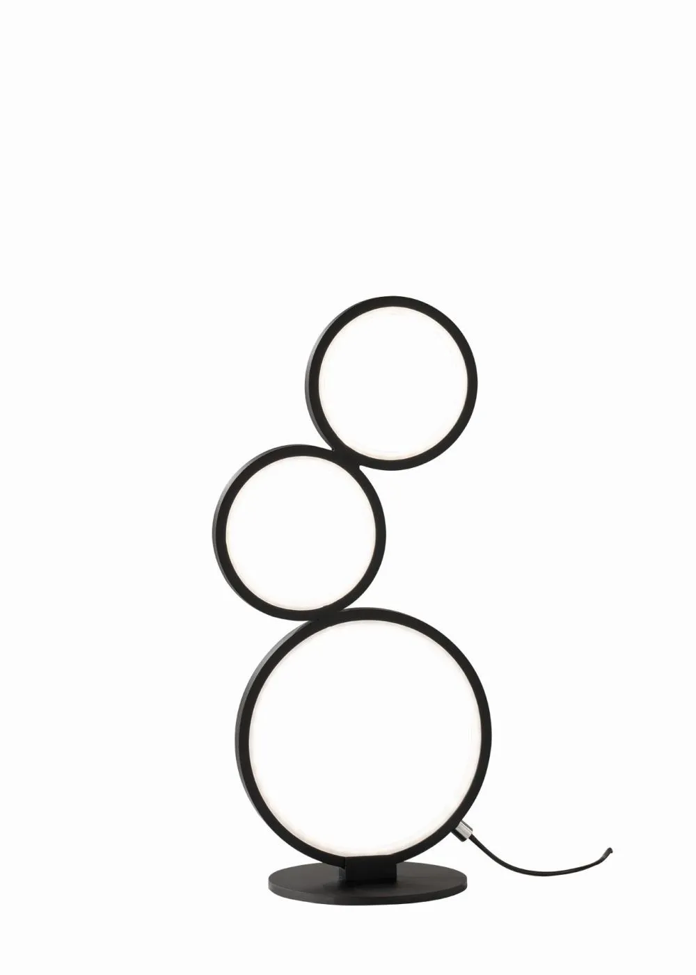 Trio RONDO Éjjeli lámpa LED 17W fekete