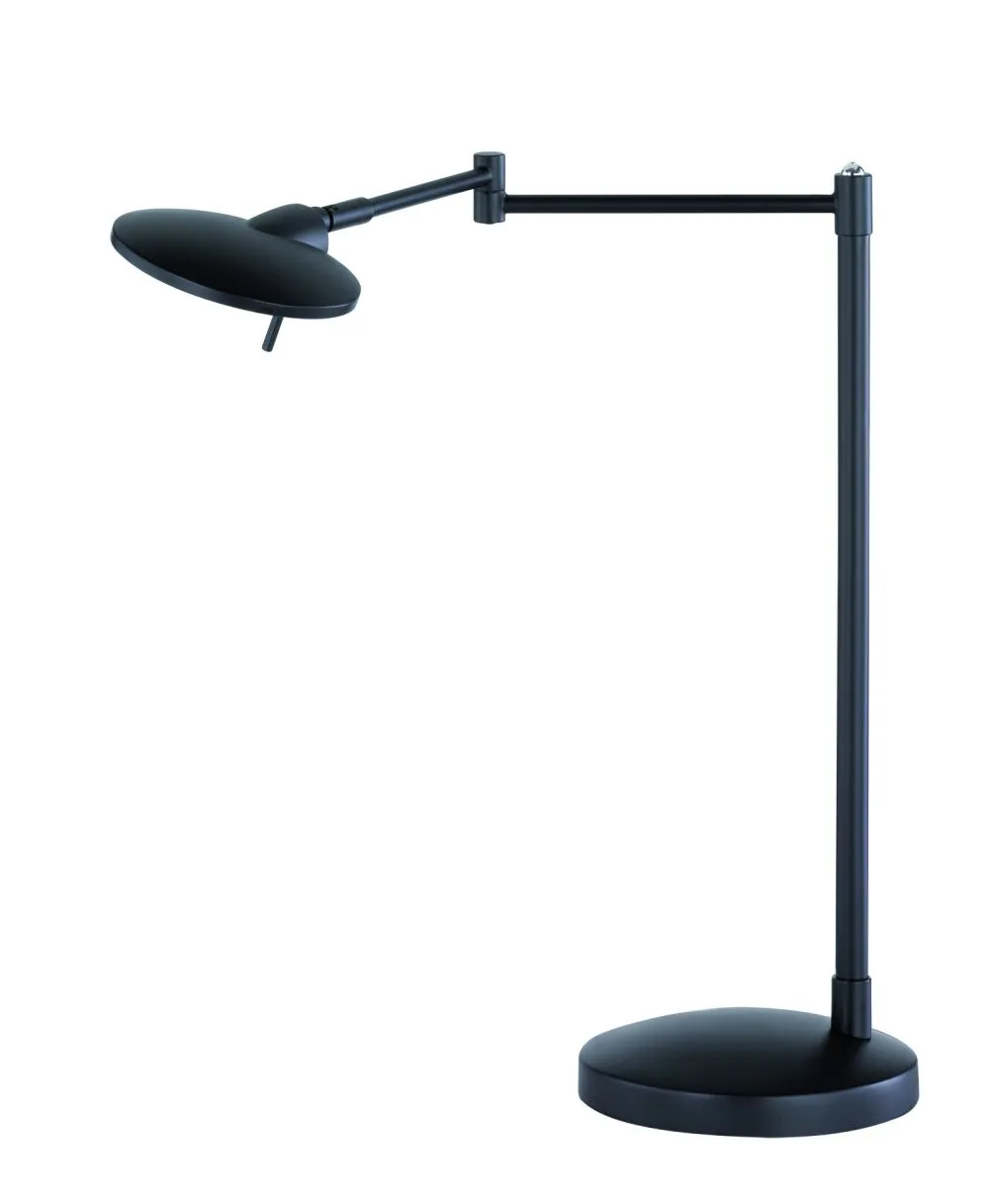 Trio KAZAN Íróasztali lámpa LED 8W fekete