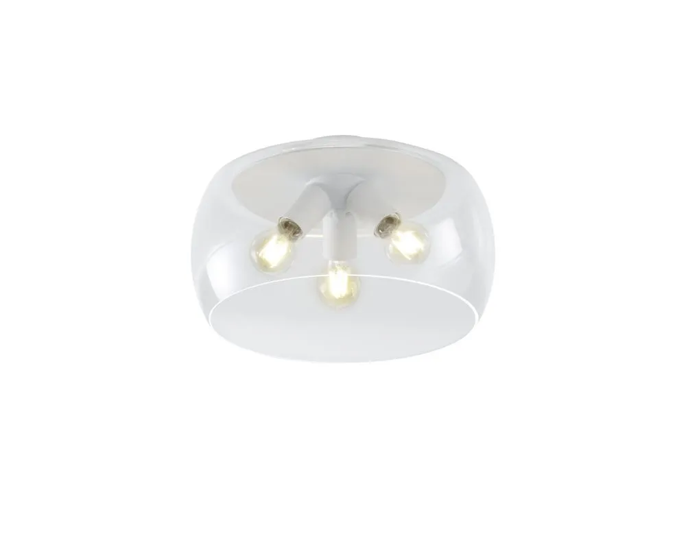 Trio VALENTE Mennyezeti lámpa matt fehér