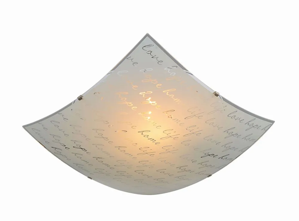 Trio SIGNA Beltéri mennyezeti lámpa E27 2x40W fehér/üveg...