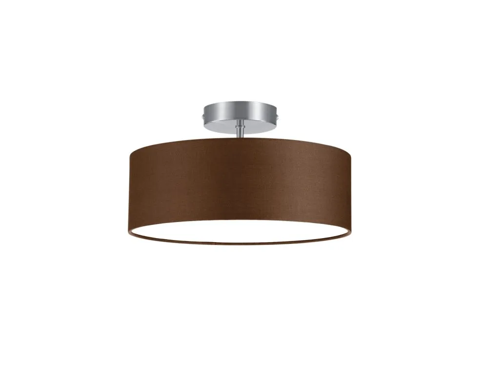 Trio HOTEL Beltéri mennyezeti lámpa E27 2x40W barna/króm...