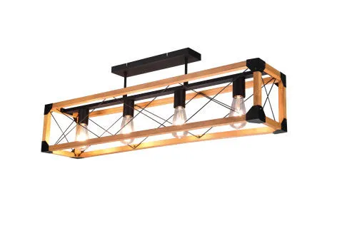 TRIO TENALI excl.4xE27   ↕32,6cm/ ↔10cm/ ↗ 20cm/   - TRIO-...