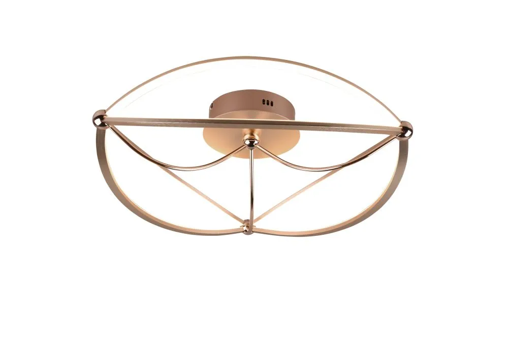 Trio CHARIVARI Beltéri LED mennyezeti lámpa 42W 5100lm mel...