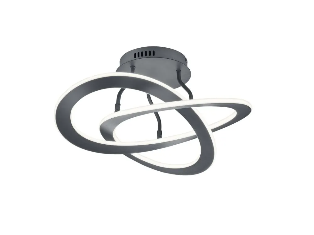 Trio OAKLAND Beltéri LED mennyezeti lámpa 40W 4400lm meleg...