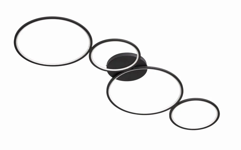 Trio RONDO Beltéri LEd mennyezeti lámpa 37W 3300lm meleg f...