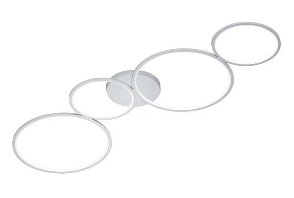 Trio Rondo Beltéri LED mennyezeti lámpa 37W 4800lm meleg f...