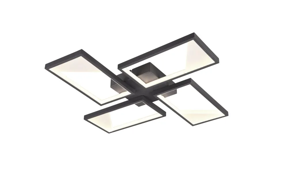 Trio CAFU Beltéri LED mennyezeti lámpa 28W 2800lm 3000K an...