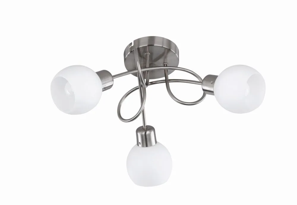 Trio FREDDY Beltéri mennyezeti lámpa E14 3x40W króm/fehér...