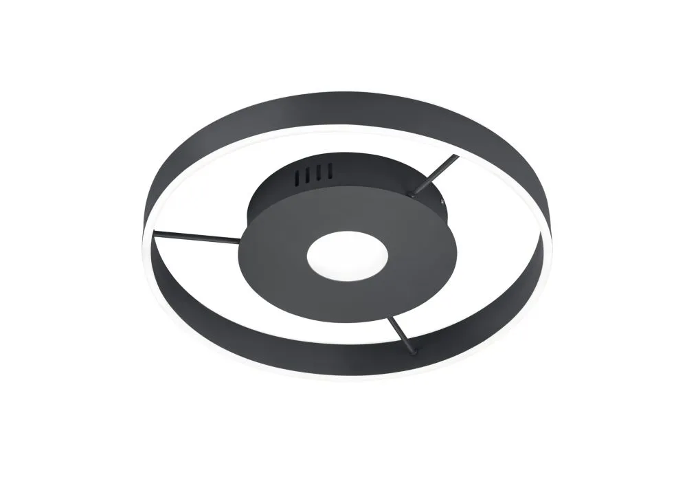 Trio LOGAN Beltéri LED mennyezeti lámpa 40W 4000lm meleg-h...