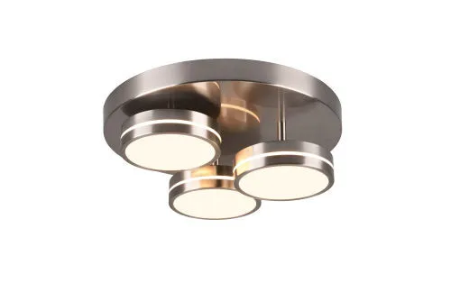 TRIO FRANKLIN mennyezet lámpa incl.3x8,5W LED/1000Lm/3000K...