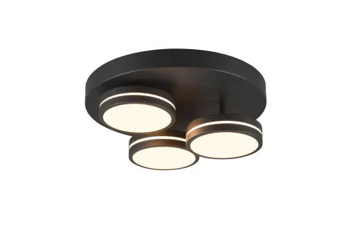 TRIO FRANKLIN mennyezet lámpa incl.3x8,5W LED/1000Lm/3000K...