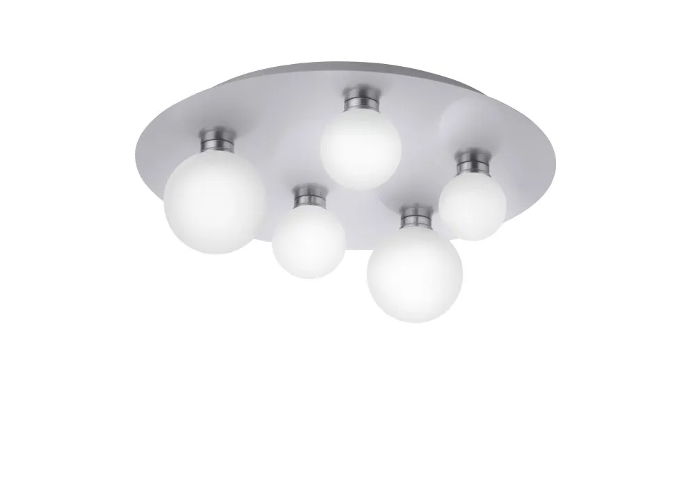 Trio DICAPO Mennyezeti lámpa üveg|muanyag fehér