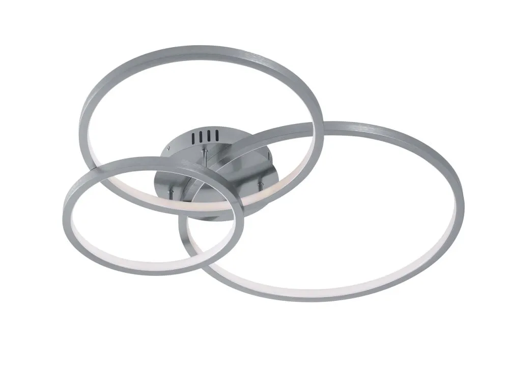 Trio AARON Mennyezeti lámpa matt nikkel