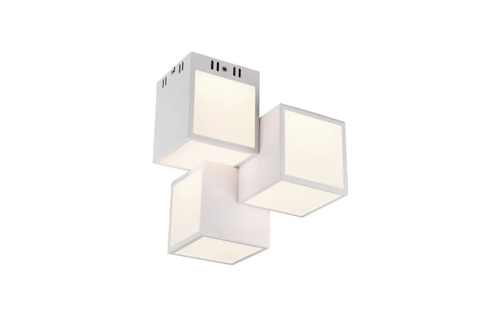 Trio OSCAR Mennyezeti lámpa matt fehér