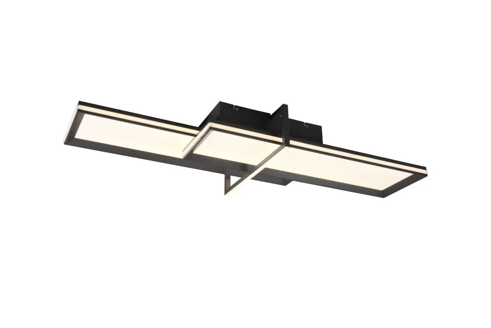 Trio Charleston Mennyezeti lámpa antracit