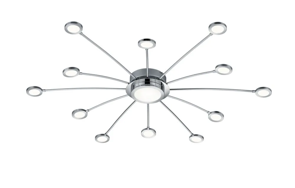 Trio Bodrum Mennyezeti lámpa muanyag fehér