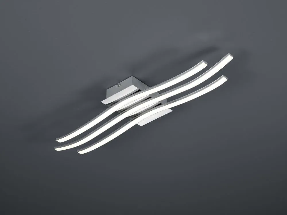 Trio CATOKI Beltéri LED mennyezeti lámpa 24W 2200lm meleg ...