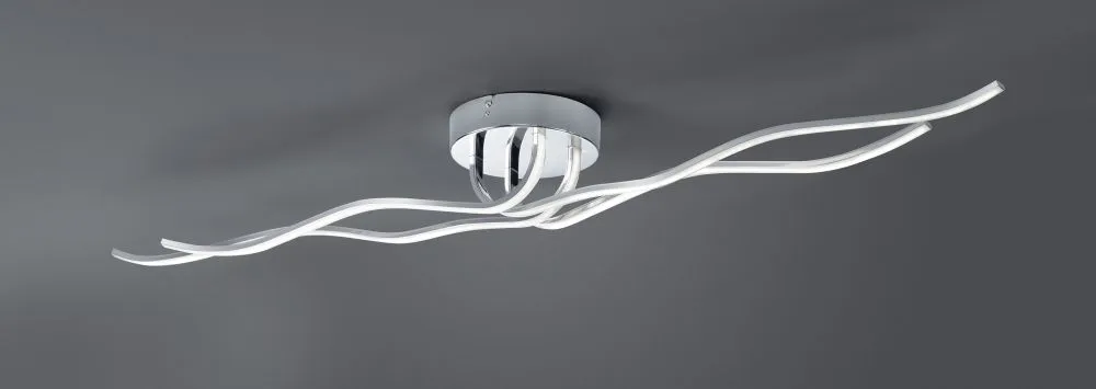 Trio CATOKI Beltéri LED mennyezeti lámpa 32W 3000lm meleg ...