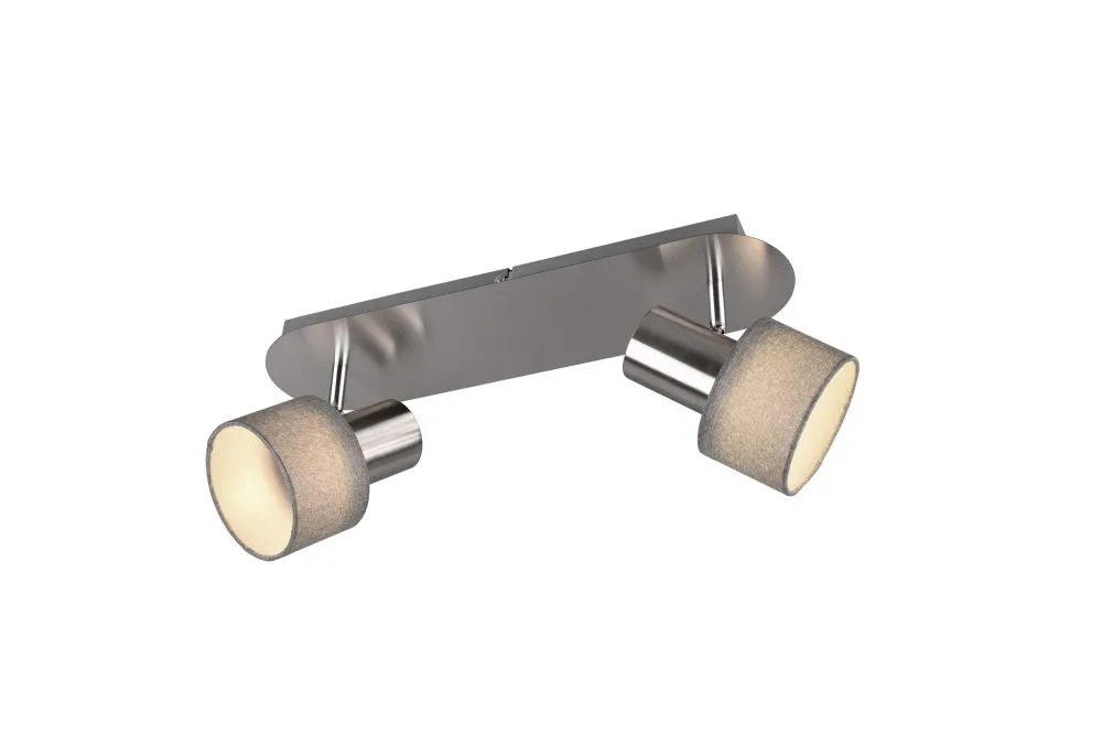 Trio WAILER Spot matt nikkel