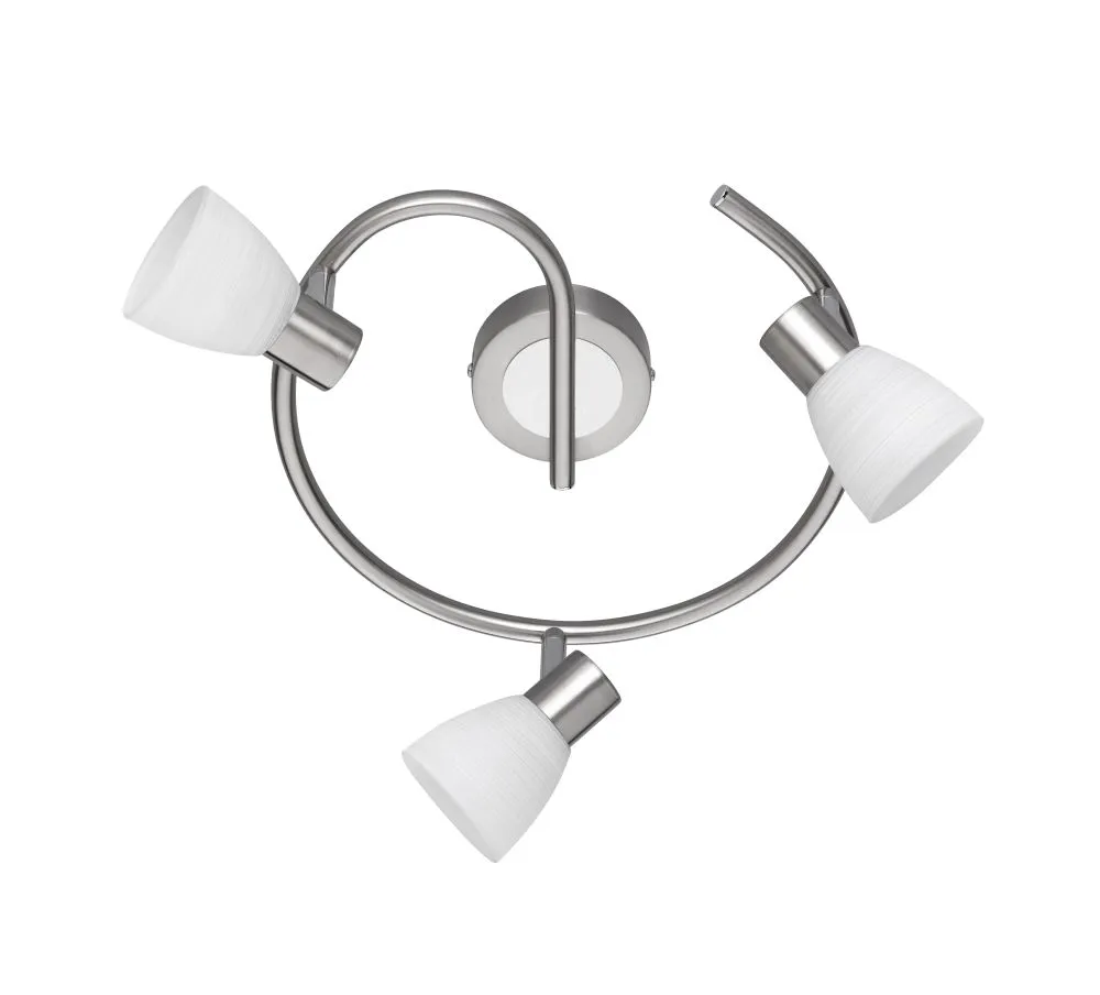 Trio CARICO Beltéri mennyezeti lámpa G9 3x18W króm, fehér...