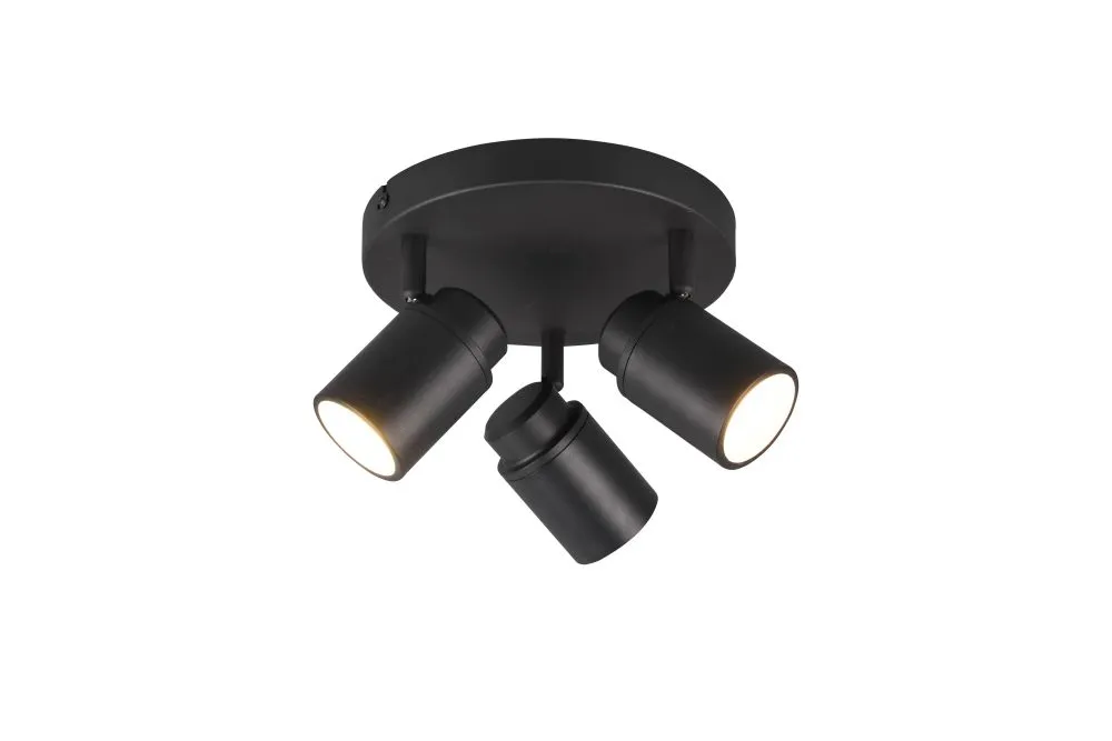 Trio Angelo Spot matt fekete