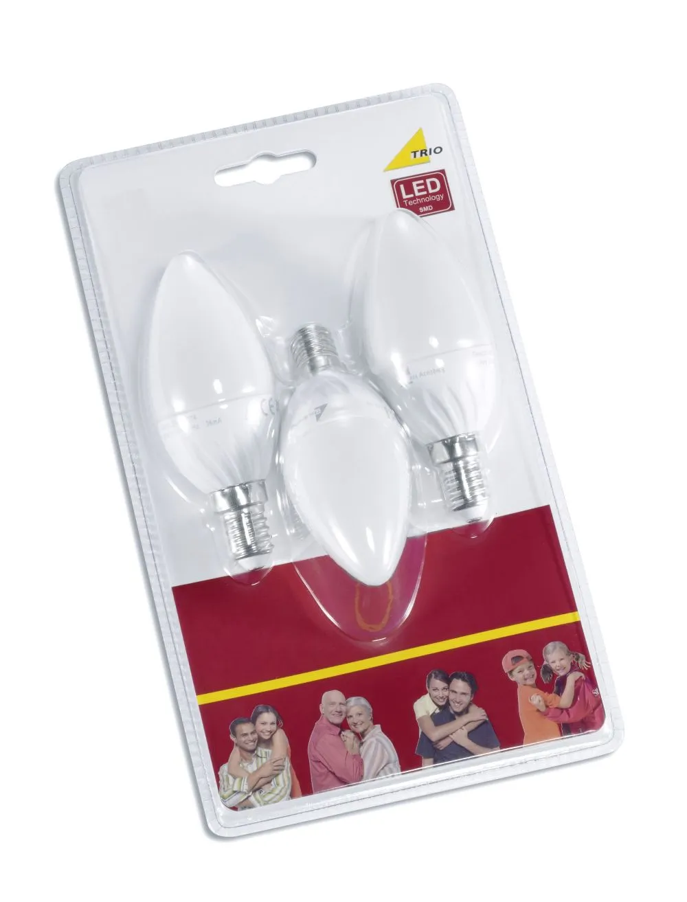 Trio CANDLE LED izzó E14 6W meleg fehér 470lm