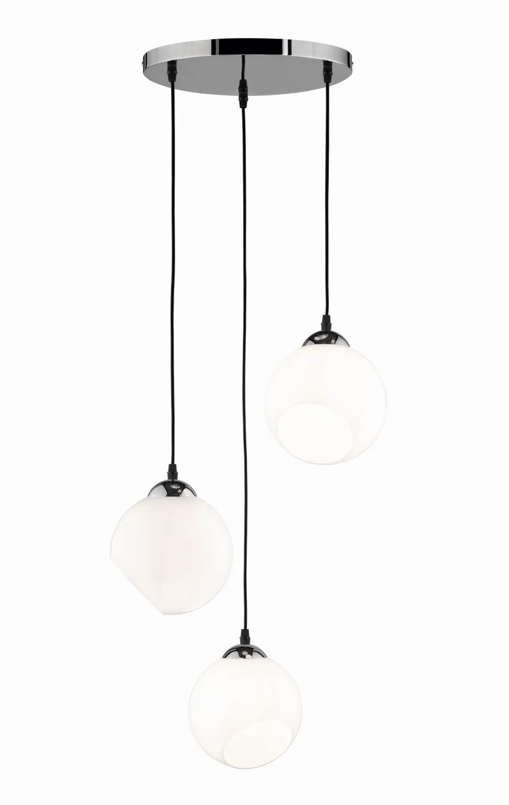 Trio CLOONEY Beltéri függeszték E27 3x42W króm