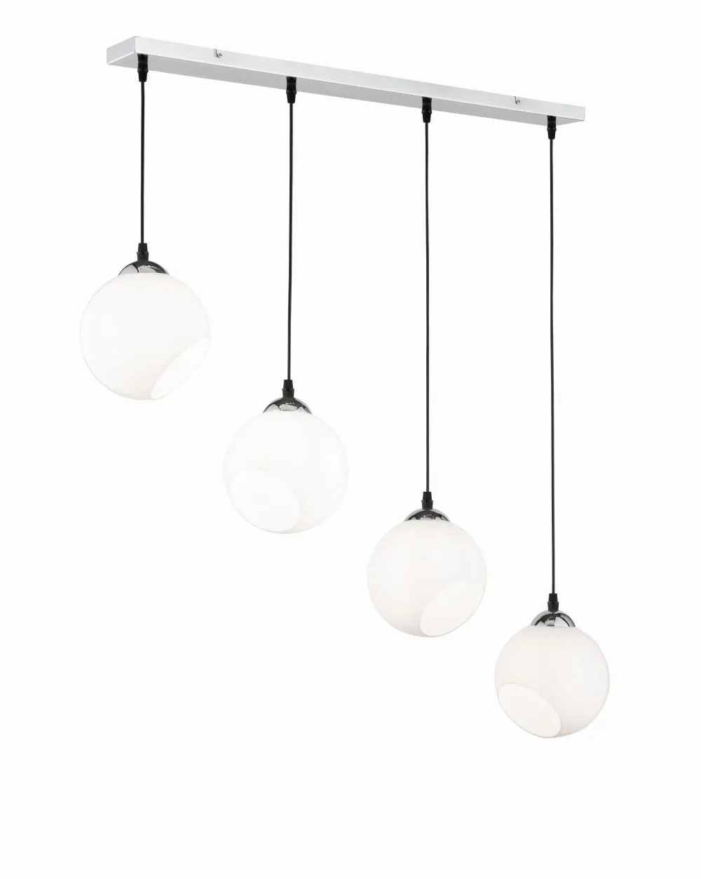 Trio CLOONEY Függeszték E27 4x42W króm 