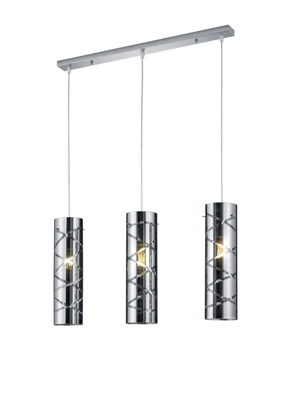 Trio ROMANO Függeszték E27 3x40W króm