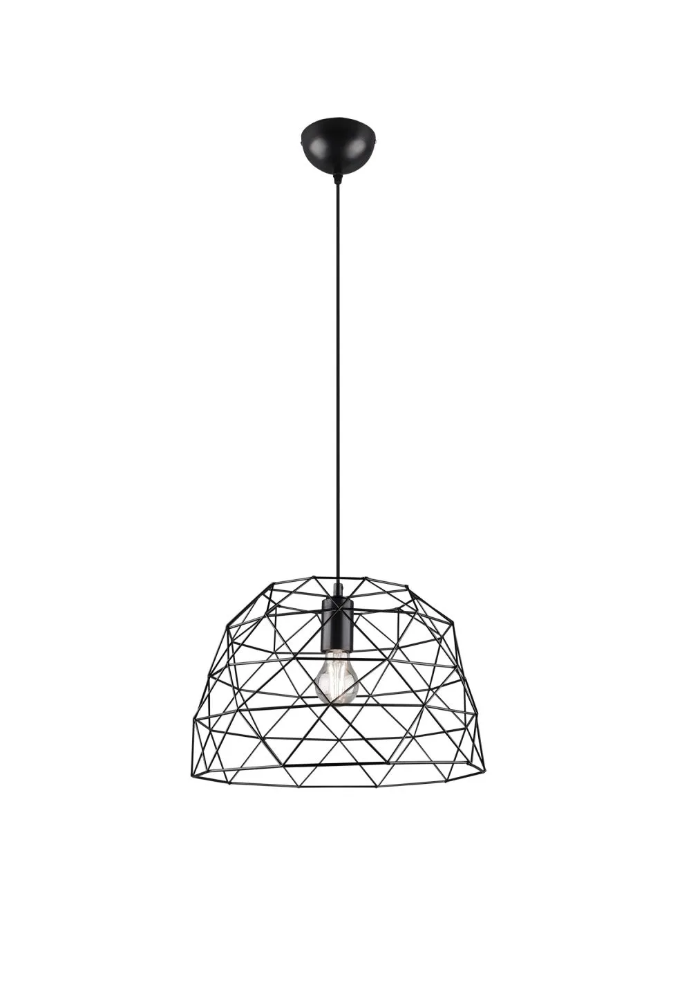 Trio HAVAL Beltéri függeszték E27 25W fekete