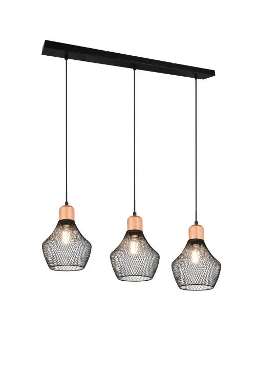 TRIO VALERIA függeszték excl.3xE27 ↕150cm ↔80cm ↗ 18cm Ø18...