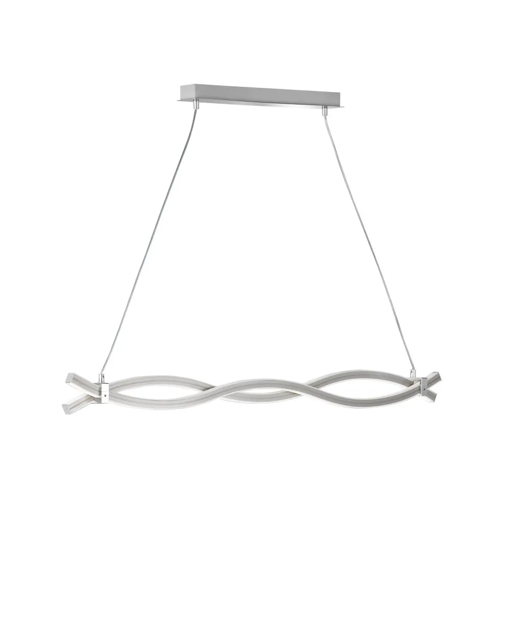 Trio WAVE Beltéri függeszték LED 16W meleg fehér 1600lm kr...