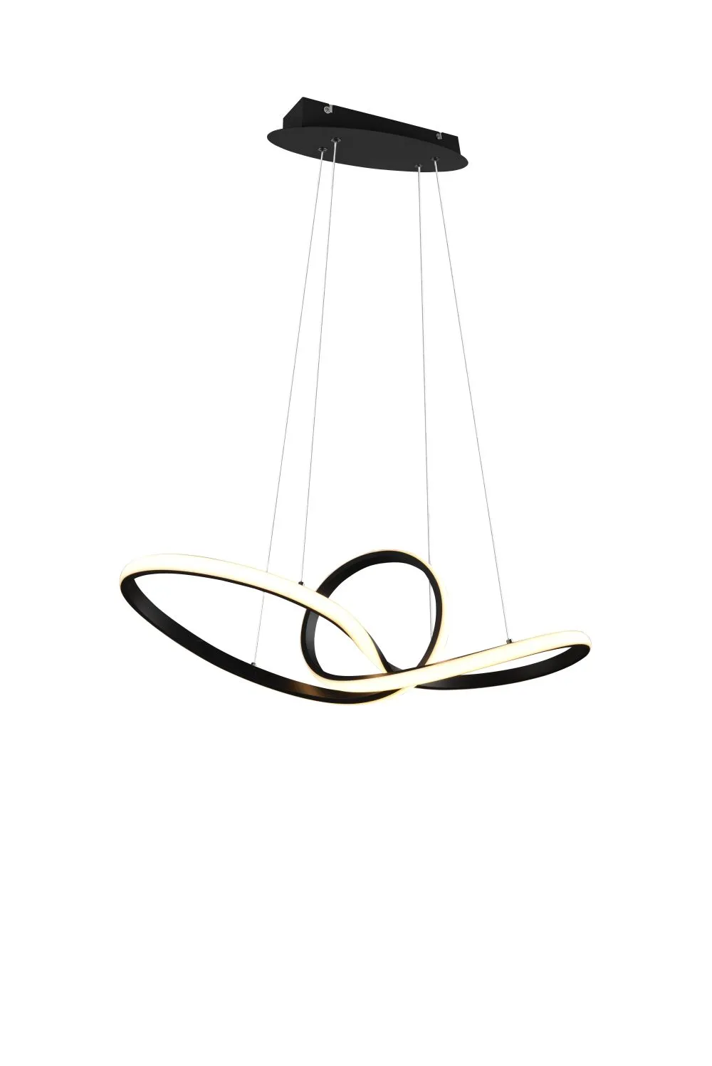 Trio Sansa Beltéri függeszték LED 28W meleg fehér 3200lm f...