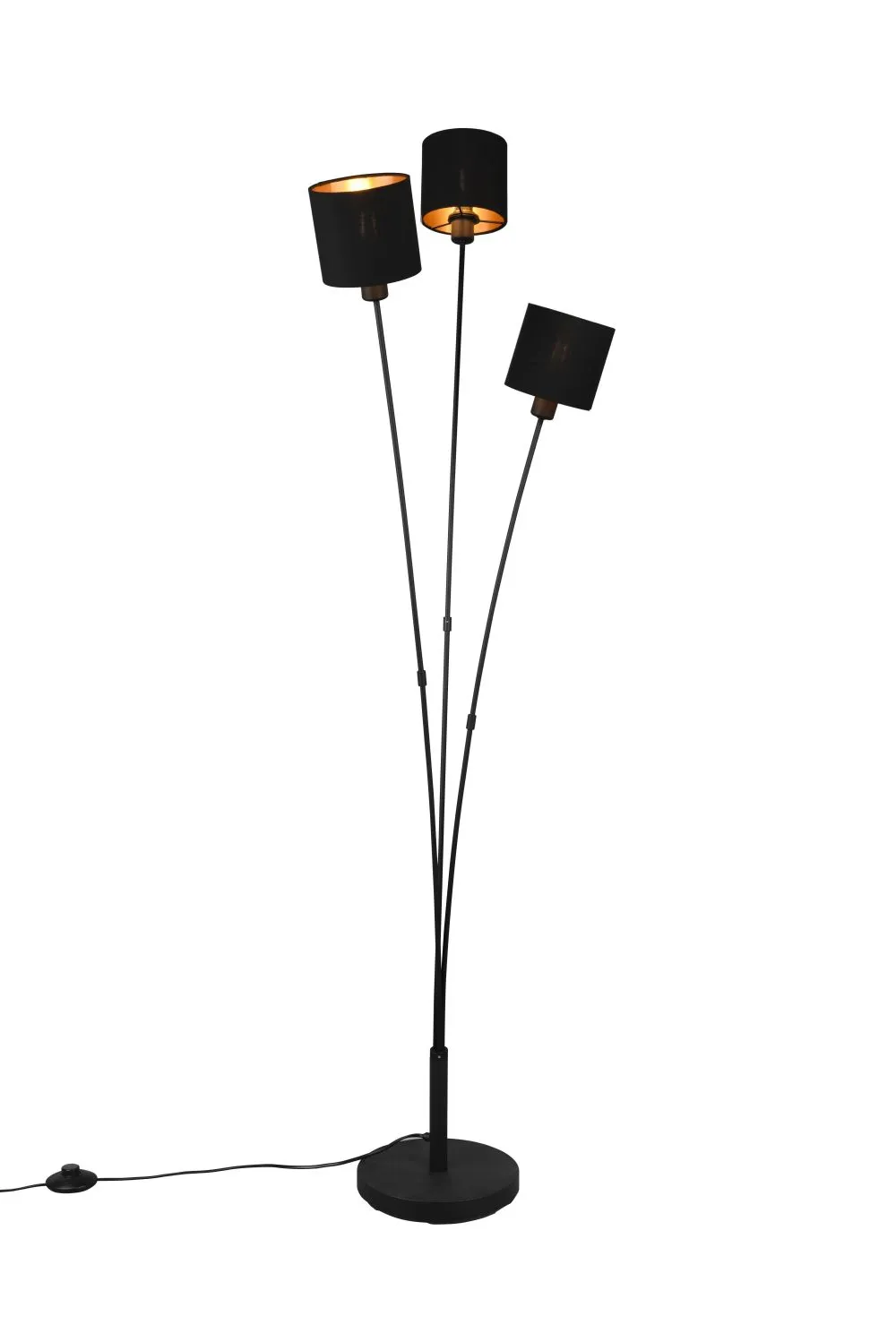 Trio Tommy Állólámpa matt fekete