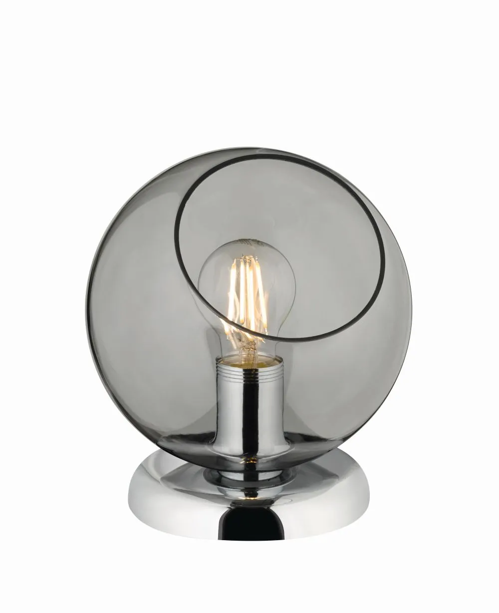 Trio CLOONEY Éjjeli lámpa E27 40W króm