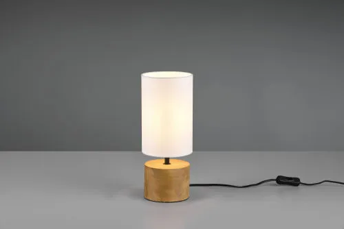 TRIO WOODY asztali lámpa excl.1xE14 ↕30cm Ø12cm