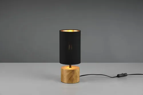 TRIO WOODY asztali lámpa excl.1xE14 ↕30cm Ø12cm