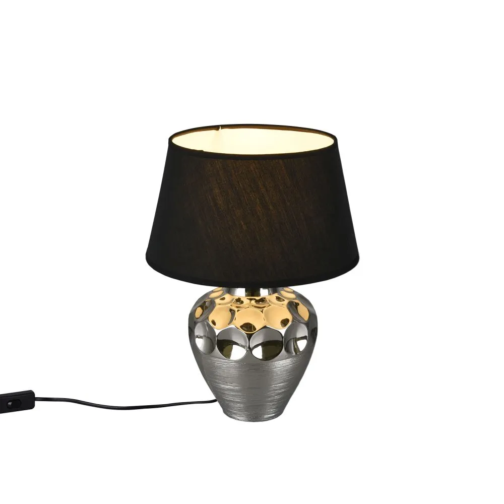 Trio LUANDA Éjjeli lámpa E27 60W ezüst