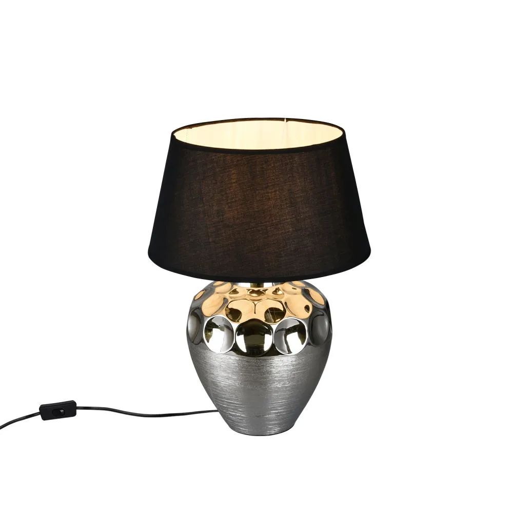 Trio LUANDA Éjjeli lámpa E27 60W ezüst