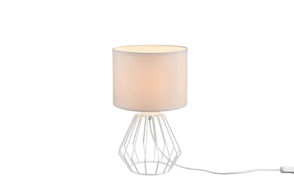 Trio Chuck Éjjeli lámpa E14 40W fehér