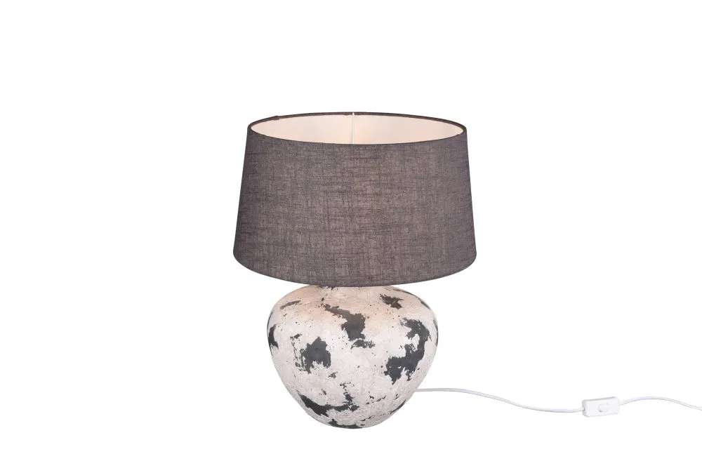 Trio BAY Éjjeli lámpa E27 60W szürke