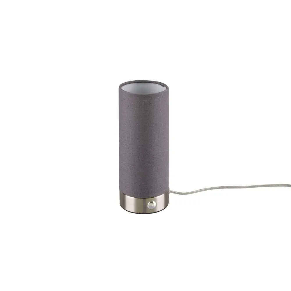 Trio EMIR Éjjeli lámpa LED 5W  szürke