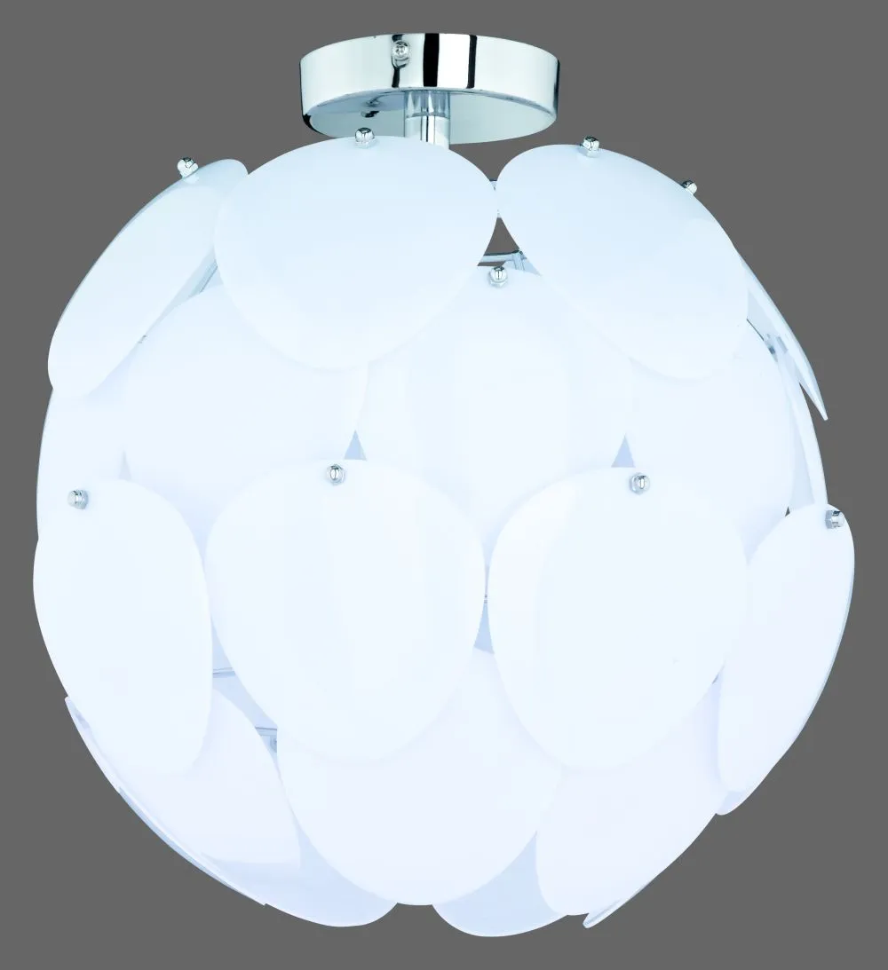 Trio PUZZLE Beltéri mennyezeti lámpa E27 60W fehér/króm...