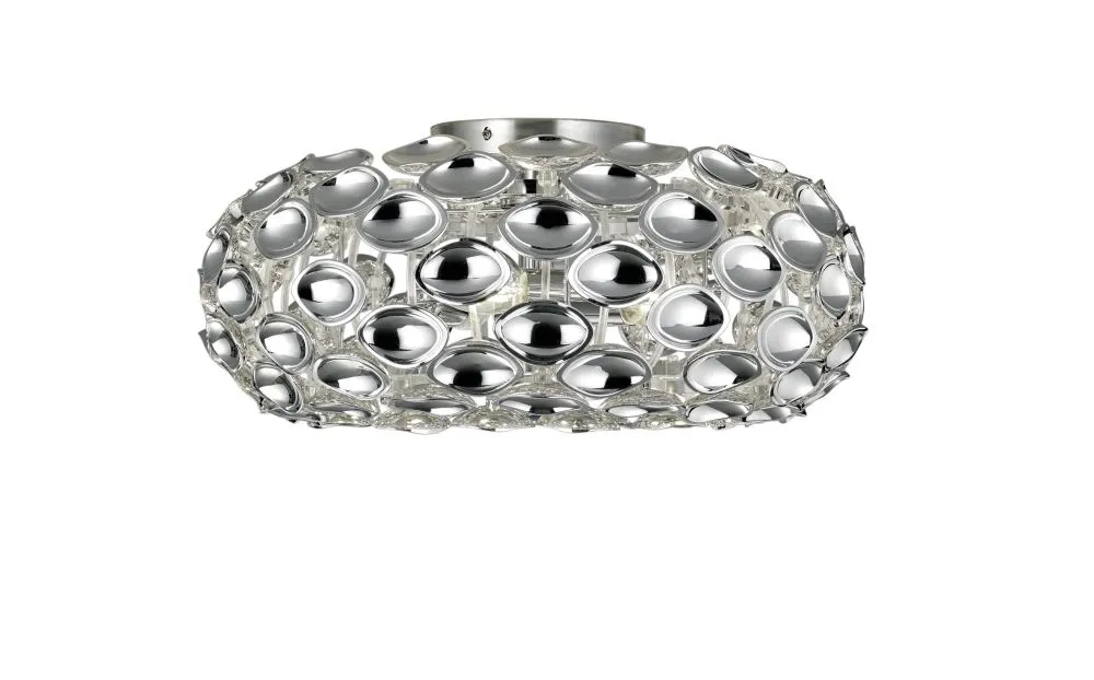 Trio SPOON Beltéri mennyezeti lámpa E14 3x40W króm