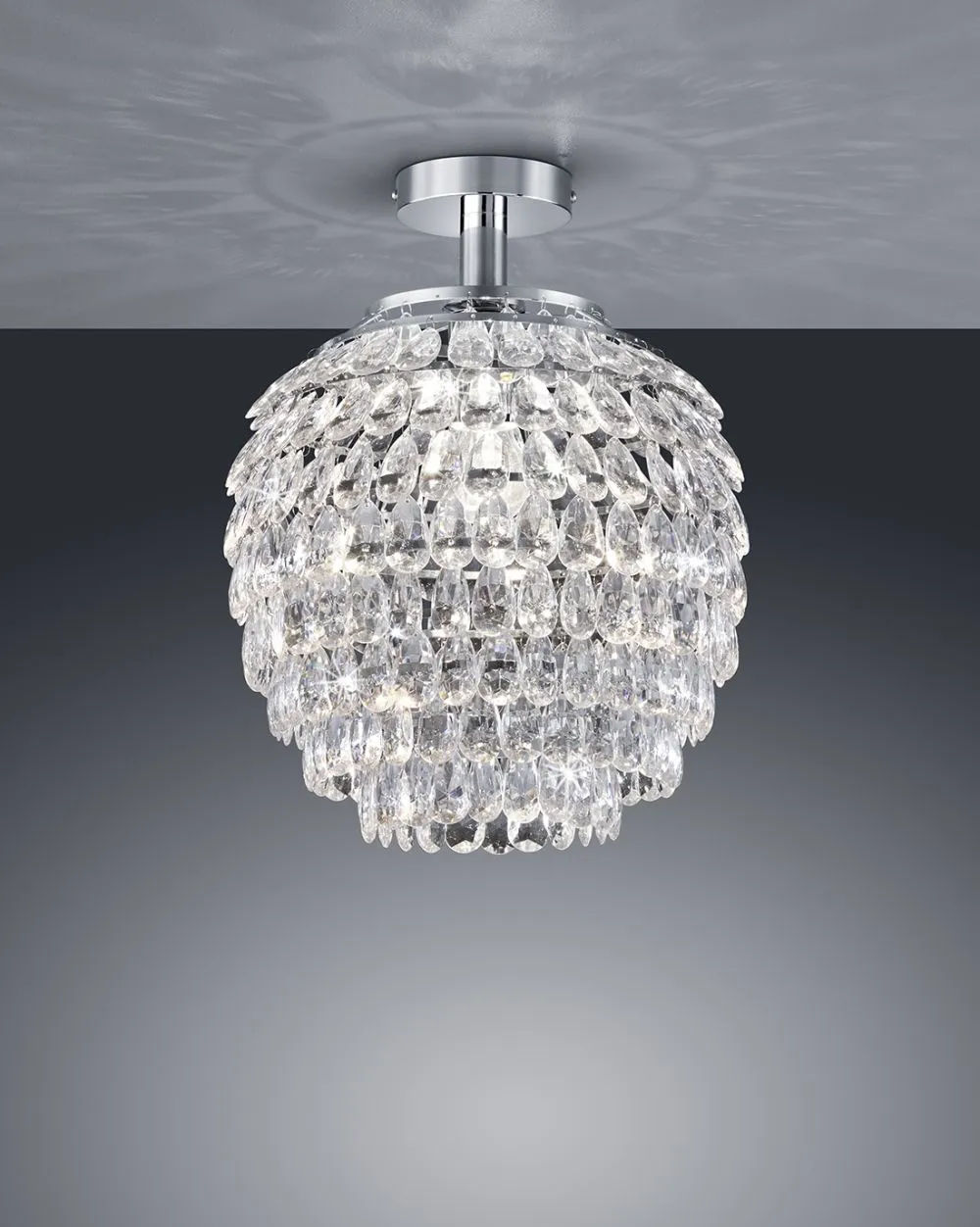 Trio PETTY Beltéri mennyezeti lámpa E27 60W króm