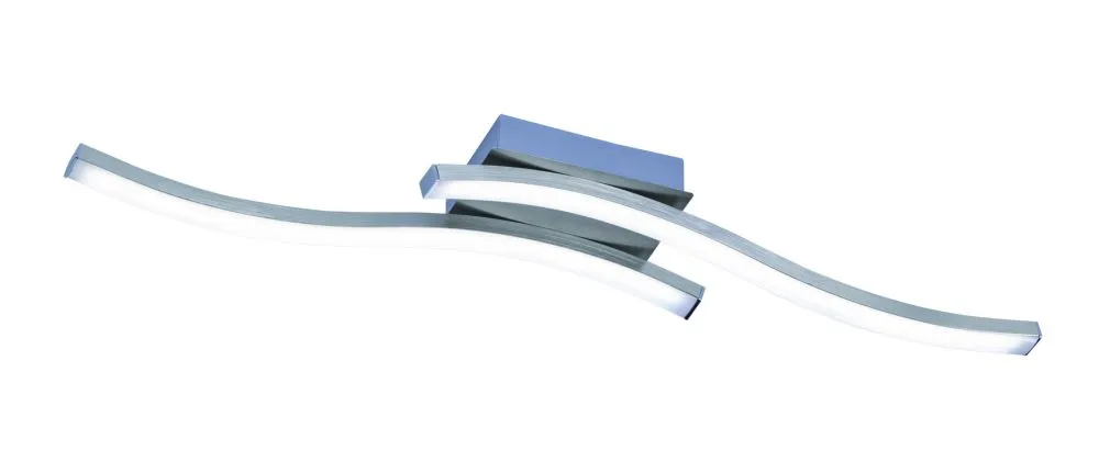 Trio ROUTE Beltéri LED mennyezeti lámpa 10W 500lm meleg fe...