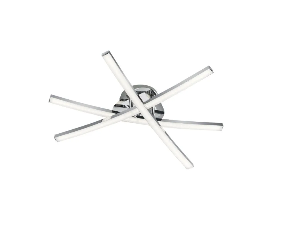 Trio CAPELLA Beltéri LED mennyezeti lámpa 12W 400lm meleg ...