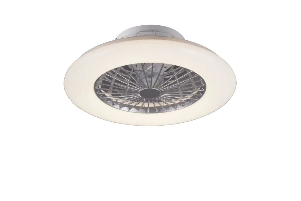 Trio STRALSUND Szellőztető ventilátor LED 30W változó szín...