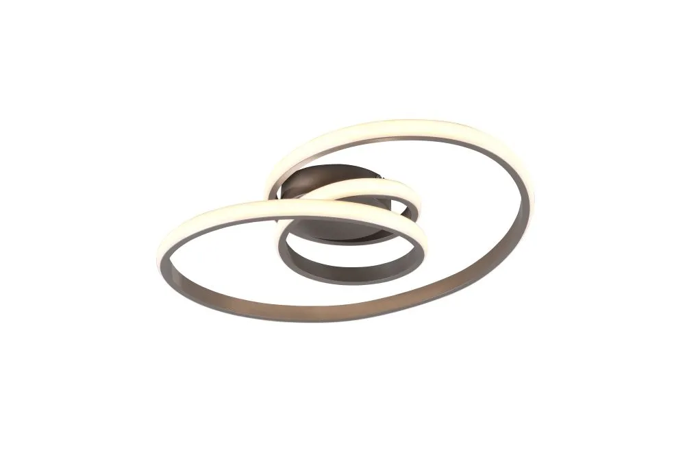 Trio Sansa Beltéri mennyezeti lámpa 18W 2050lm meleg fehér...