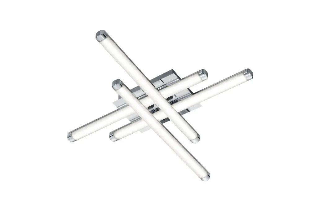 Trio STREET Beltéri LED mennyezeti lámpa 12W 400lm meleg f...